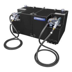 TransferFlow Fuel Systems - TransferFlow 50/50 Split 100 Gallon Refueling Tank System | 0800113244 | Universal Fitment