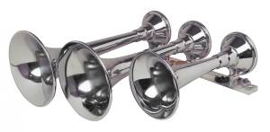 Kleinn - Kleinn 630 |  Large triple train horn with detachable chrome plated copper trumpets
