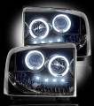 RECON - Ford Superduty F-250 to F-550 2005-07 Recon Smoked Headlights & Tail Lights & Third Brake Light Lighting Package - Image 5