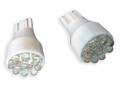 T15 9 LED White LED Reverse Bulbs - Outlaw Lights
