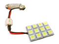 Outlaw Lights - 3 x 4 SMD Universal Dome Festoon - White LED Interior Bulb - Outlaw Lights - Image 2