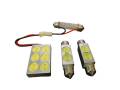 2004-2008 Ford F150 - Ford F-150 Lighting Products - Outlaw Lights - High Power Interior LED Dome Lights For 1997-03 Ford F-150  - Outlaw Lights