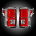 RECON CLEAR LED Tail Lights | 2015-2017 Ford F150 | 264268CL | Dale's Super Store