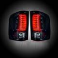 Recon - GM/Chevy Tail Lights OLED Smoke Lens | 264291BK | 2007-2014 Silverado Sierra 1500/2500/3500 +Dually