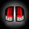 RECON Red LED Tail Lights | 2007-2014 Chevy Silverado & GMC Sierra | 264291RD