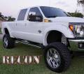 Recon Ford Color Changing Illuminated Fender Emblems Red/White/Amber w/ Chrome Housing | 264285CH | 2011-2016 Ford Super Duty F250
