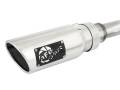 aFe Power Large Bore-HD 2-1/2" 409 Stainless DPF-Back w/4-1/2" Polished Tip | 2014-2016 3.0L RAM EcoDiesel | Dale's Super Store