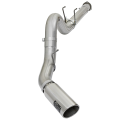 Exhaust Systems | 2017+ Ford Powerstroke 6.7L - DPF Back Exhaust | 2017+ Ford Powerstroke 6.7L - aFe Power - aFe Power Atlas 5" Aluminized DPF-Back w/Polished Tips | 2017-2018 Ford Powerstroke 6.7L
