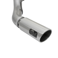 aFe Power Large Bore-HD 5" Stainless DPF-Back w/Polished Tips | 2017-2018 Ford Powerstroke 6.7L | Dale's Super Store