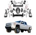 Shop By Part Type - Suspension & Steering Boxes - Rough Country - Rough Country 7.5 In Non-Torsion Drop Suspension Lift Kit for 2011+ Sierra/Silverado 2500HD/3500HD