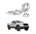 Coilover & Suspension Kits - Leveling / Torsion Keys & Strut Mounts - Rough Country - Rough Country 2in Leveling Billet Strut Extensions | 2014-2018 Ford F-150