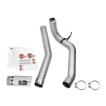 aFe Power - aFe Power Large Bore HD 4" DPF-Back Stainless Steel Exhaust System w/Polished Tip for 2016-2017 Nissan Titan XD - Image 7