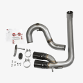 aFe Power Rebel Series 3" Stainless DPF-Back w/Black Tips | 2016-2017 2.8L GM Colorado/Canyon Duramax LWN | Dale's Super Store