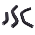 Mishimoto Wrinkled Black Hot Side Intercooler Pipe Kit | 2011-2014 3.5L Ford F-150 EcoBoost | Dale's Super Store
