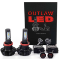 LED Headlight Kits by Bulb Size - H10 (9145) Fog Light Kits - Outlaw Lights - Outlaw Lights LED Fog Light Kit | H10 / 9145