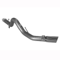 Full Exhaust Systems - DPF Back Exhaust Systems - Flo~Pro - Flo~Pro 5" DPF Back w/Tip | 2011-2018 Ford Powerstroke 6.7L
