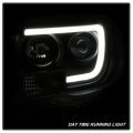 Spyder Black LED DRL Bar Projector Headlights | 2005-2011 Toyota Tacoma | Dale's Super Store