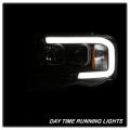 Spyder Black LED DRL Bar Projector Headlights | 2002-2005 Dodge Ram | Dale's Super Store