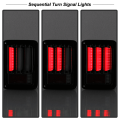 Spyder Black Sequential Fiber Optic  LED Tail Lights | 2007-2018 Jeep Wrangler JK/JKU | Dale's Super Store