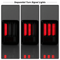 Spyder Black/Smoke Sequential Fiber Optic LED Tail Lights | 2007-2018 Jeep Wrangler JK/JKU | Dale's Super Store