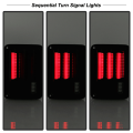 Spyder Black/Red Sequential Fiber Optic LED Tail Lights | 2007-2018 Jeep Wrangler JK/JKU | Dale's Super Store