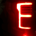 RECON Black/Smoke Fiber Optic LED Tail Lights | 2015-2017 Ford F-150 | Dale's Super Store