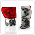 Spyder Chrome/Red Factory Style Tail Lights | 2007-2009 Toyota Tundra | Dale's Super Store