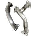 Exhaust Parts & Systems - Down Pipes & Up Pipes - PPE - PPE LBZ Replacement High Flow Up Pipes (OEM Length) | 2006-2007 Chevy/GMC Duramax LBZ 6.6L