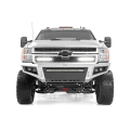 Rough Country Mesh Grille w/12-in Black Series LED | 2011-2014 Chevy Silverado HD | Dale's Super Store