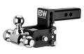 B&W Hitches - B&W Trailer Hitches Tow & Stow 6"Model 3" Drop 3.5" Rise Tri-Ball | TS10047B | Universal Fitment - Image 2