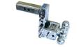 B&W Hitches - B&W Trailer Hitches Chrome Tow & Stow 8"Model 5" Drop 5.5" Rise Tri-Ball | TS10048C | Universal Fitment - Image 3