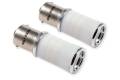 Lighting - LED Light Bulbs - Diode Dynamics - Diode Dynamics 1156 HP48 LED RED (PAIR) | DDYDD0005P | Universal Fitment