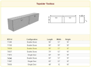 RDS Aluminum - RDS Aluminum Topside Tool Box | RDS70638 | Universal Fitment - Image 2