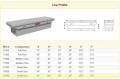 RDS Aluminum - RDS Aluminum Low Profile Crossover Tool Box | RDS71706 | Universal Fitment - Image 2