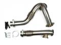Exhaust Parts & Systems - Down Pipes & Up Pipes - Sinister Diesel - Sinister Diesel Y-Pipes w/EGR Provision (Raw) | SD-YPIPE-6.0-EGR-SC | 2004-2007 Ford Powerstroke 6.0L