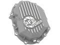 Transmission & Drive-Train - Differential Covers - aFe Power - aFe Power Street Series Front Differential Cover Raw w/Machined Fins | 46-71050A | 2011-2018 Chevy/GMC HD