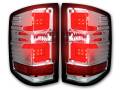 RECON OLED Tail Lights | 2016-18 Chevy Silverado 1500 & 2016-19 2500/3500 - Clear