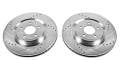 Ford Mustang Page - Ford Mustang Performance Accessories - PowerStop - Power Stop Cross-Drilled & Slotted Front Rotor Set | AR85144XPR | 2011-2014 Ford Mustang