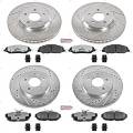 Ford Mustang Page - Ford Mustang Performance Accessories - PowerStop - Power Stop Z26 Street Warrior Brake Kit (Brembo Mustangs) | K4148-26 | 2011-2014 Ford Mustang