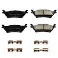 Ford EcoBoost Trucks - 2015-2016 Ford F-150 EcoBoost 3.5L - PowerStop - Power Stop Z16 Ceramic Rear Brake Pads | 16-1602 | 2012-2018 Ford F150