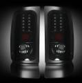 Recon Dodge LED Tail Lights Smoked Lens | 264170BK | 1994-2001 Dodge Ram 1500 & 1994-2002 Ram 2500/3500