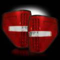 2004-2008 Ford F150 - Ford F-150 Lighting Products - RECON - RECON 264168RD |LED Tail Lights - RED (2009-2014 Ford Raptor & F-150)