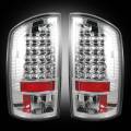 Dodge Ram Truck Parts - 2002-2008 Dodge Ram - RECON - RECON 264171CL | LED Tail Lights - CLEAR (2002-2006 Dodge Ram 1500 & 2003-2006 Ram 2500/3500)