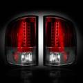 RECON 264175RD | LED Tail Lights - RED (2007-2013 Silverado & Sierra Dually)