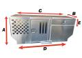 The Fuelbox - The Fuelbox 35 Gal Fuel Tank/Dog Box Combo | DBFB35 | Multi-Vehicle Fitment - Image 2