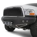 Bumpers, Tire Carriers & Grill Guards - Front Bumpers - Smittybilt  - Smittybilt M1 Full-Width Front Winch Bumper (Black) | SMB612833 | 2015-2016 Ford Powerstroke 6.7L