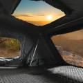 Overland Vehicle Systems - Overland Vehicle Systems Bushveld Hard Shell Roof Top Tent (Grey Body w/ Green Rainfly) | 18089901 | Universal Fitment - Image 6