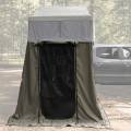 Overland Vehicle Systems - Overland Vehicle Systems Nomadic 2 Extended Roof Top Tent w/ Annex (Dark Gray Base w/ Green Rain Fly) | 18021936 | Universal Fitment - Image 14