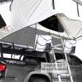 Overland Vehicle Systems - Overland Vehicle Systems Nomadic 3 Arctic Extended Roof Top Tent w/ Annex (White Base w/ Gray) | 18031926 | Universal Fitment - Image 6
