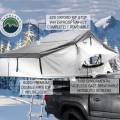 Overland Vehicle Systems - Overland Vehicle Systems Nomadic 3 Arctic Extended Roof Top Tent w/ Annex (White Base w/ Gray) | 18031926 | Universal Fitment - Image 2